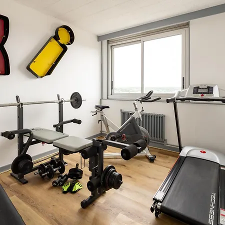 Panoramic View Loft Air Conditioning & Fitness * Vandœuvre-lès-Nancy